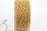 Gold Filled Round Chain, 3.4mm, Wholesale, USA Made, Chain by foot