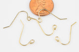 Gold Filled Ear Wire Ball End- 14/20 Gold Filled- USA Product-22mm- 2 pieces per order- 1 pair