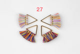 2pcs/10pcs Fan Tassels Small Triangle. Perfect for earrings or pendants! 15*25mm