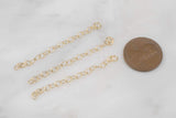 Made in USA Gold Filled Extender- 2 inches long- 1420 Gold Filled Permanent Jewelry Chain