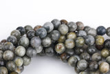 Natural Eagle Eye High Quality in Faceted Round-Full Strand 15.5 inch Strand Gemstone Beads