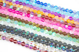 Gorgeous Rainbow Synthetic Moonstone / Mermaid Stone Mystic Aura Quartz Matte Round 6mm 8mm 10mm 12mm Full Strand 15.5" AAA Quality