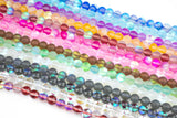 Gorgeous Rainbow Synthetic Moonstone / Mermaid Stone Mystic Aura Quartz Matte Round 6mm 8mm 10mm 12mm Full Strand 15.5" AAA Quality