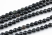 Natural Obsidian, High Quality in Faceted Round AAA Quality Gemstone Beads