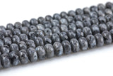 Natural Marble Labradorite , Faceted Roundel- 6mm, 8mm, 10mm- Full 15.5 Inch Strand Gemstone Beads