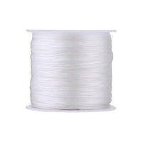 Fiber Elastic HIGH QUALITY EXTRa STRoNG Stretch cord, stretchy cord for bracelets-Generic Size- 1500 feet- Industrial Spool