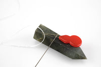 Long Stiff Beading Needle - Bead Making Specific- Comes with 1 Needle Stringing Tool- 3 Needles per Order