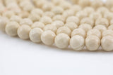 Natural fossil coral riverstone, available in faceted round, 4mm, 6mm, 8mm, 10mm, 12mm, 14mm- Bulk or Single Strands Gemstone Beads