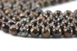 Natural Bronzite A-Grade - High Quality in Faceted Round, 6mm, 8mm, 10mm, 12mm Gemstone Beads