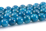 Natural Apatite Round sizes 4mm, 6mm, 8mm, 10mm, 12mm, 14mm- Full 15.5 Inch strand AAA Quality Smooth Gemstone Beads