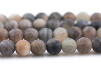 Natural Matte Multicolored Rainbow Moonstone Beads. Full Strand, 4mm, 6mm, 8mm, 12mm, or 14mm Beads (A quality) Gemstone Beads