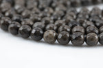 Natural Cappuccino Jasper, High Quality in Faceted Round- 6mm, 8mm, 10mm, 12mm Gemstone Beads