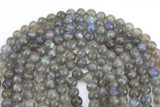 Natural Diamond Cut Labradorite Beads, A Quality in Diamond Cut Faceted Round-8mm and 10mm- Wholesale Bulk or Single Strand! AAA Quality