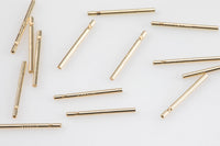 Gold Filled Earring Post- 14/20 Gold Filled- USA Product-22 Gauge- 20 pieces per order