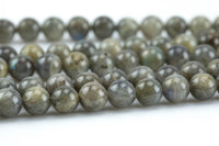 Natural Labradorite Round Full Strand 15.5 inch Strand-6mm, 8mm, 10mm- High Quality Smooth Gemstone Beads