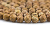 Natural Wood Jasper Faceted Round- Tiger Skin Jasper- 4mm, 6mm, 8mm, 10mm, 12mm, 14mm- Full 15.5 Inch Strand Gemstone Beads