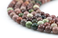 Natural Imperial Jasper- High Quality in Round- 4mm, 6mm, 8mm, 10mm, 12mm AAA Quality Smooth Gemstone Beads