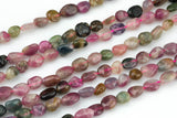 Natural Tourmaline Nuggets Beads - Wholesale pricing AAA Quality- Full strand Gemstone Beads