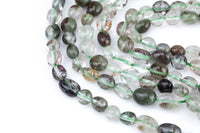 Natural Phantom Quartz Nuggets Beads -16 Inch strand - Wholesale pricing AAA Quality- Full 16 inch strand Gemstone Beads