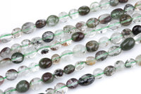 Natural Phantom Quartz Nuggets Beads -16 Inch strand - Wholesale pricing AAA Quality- Full 16 inch strand Gemstone Beads