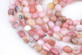 Natural Pink Opal Nuggets Beads -16 Inch strand - Wholesale pricing AAA Quality- Full 16 inch strand