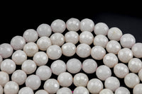 Natural Mystic Silverite Round Faceted 6mm 8mm 10mm Full Strand 15.5" AAA Quality Gemstone Beads