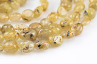 Natural Rutilated Quartz Nuggets Beads -16 Inch strand - Wholesale pricing AAA Quality- Full 16 inch strand Gemstone Beads