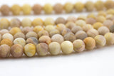 Natural Yellow Moonstone / Sunstone Matte Round Beads. A Quality Full 15.5 Inch Strand- 6mm, 8mm, 10mm, 12mm AAA Quality Smooth