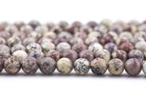 Natural Porcelain Jasper High Quality in Faceted Round Gemstone Beads