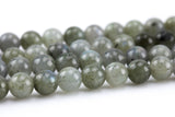 Natural Labradorite Round-6mm, 8mm, 10mm, 12mm- Full 16 inch strand AAA Quality Smooth Gemstone Beads