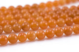 Natural Orange Aventurine, High Quality in Round, 4mm, 6mm, 10mm, 12mm AAA Quality Smooth Gemstone Beads