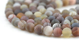 Natural Botswana Agate, High Quality in Matt Round Gemstone Beads