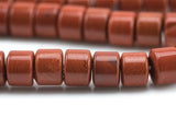 Natural Red Jasper Barrel Roundel Shape- High Quality- 10mm Full Strand 16" - 48 Pieces AAA Quality Gemstone Beads