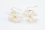 Crystal Wire Wrapped Sparkle Star Design- 25mm- 1 pair per order