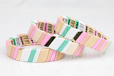 Large Stretchy Bracelet 7-7.5- Wholesale Pricing Enamel Beads