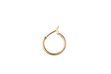 4pcs 14k Gold Filled Round Hoop Earring Lever Backs - 14mm 20mm 30mm 40mm 50mm- 1-2 pairs per order