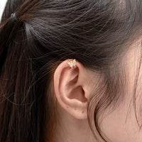 Butterfly Ear Cuff Ear Wraps - Butterfly Jewelry - Fake Pierced Earrings - Fake Piercing - Gifts For Teens -Insect Jewelry Earring- 1 pair