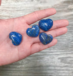 1 Pc Natural Lapis Stone Shaped Heart Healing Stones