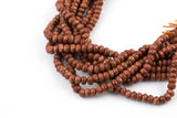 Natural Goldstone Gold Sandstone Faceted Rondelle Beads. Full 15.5 Inch strand 6mm, 8mm, 10mm, or 12mm Gemstone Beads