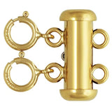 Layered Necklace Clasp •14 kt Gold Filled Layering Clasp • Detangler Layering Clasp • Necklace Spacer • Untangle Necklaces- USA Made