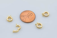 7x9mm 14K Gold Bail Enhancer Jewelry Findings Making Supply-2 pcs per order