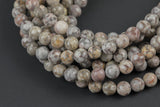 Natural Mai Jasper, High Quality in Round, 6-12mm Smooth Gemstone Beads