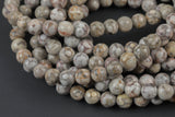 Natural Mai Jasper, High Quality in Round, 6-12mm Smooth Gemstone Beads