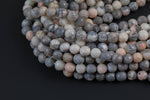 Natural Light Pink Zebra Jasper Beads Grade AAA Faceted Round- 4mm, 6mm, 8mm, 10mm,12mm, 15.5 inch strand Gemstone Beads