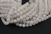 Natural Mystic Silverite Round Faceted 6mm 8mm 10mm Full Strand 15.5" AAA Quality Gemstone Beads