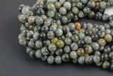 Natural Eagle Eye Beads - Round - Grade AAA - Size 6mm 8mm 10mm - Full Strand 15.5 inch Strand- Mixed Smooth Gemstone Beads