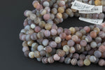 Natural Botswana Agate, High Quality in Matt Round Gemstone Beads