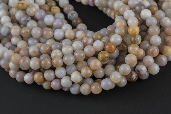 Natural Phoenix Agate- Round sizes. 4mm, 6mm, 8mm, 10mm, 12mm, 14mm- Full 15.5 Inch strand AAA Quality AAA Quality Smooth Gemstone Beads