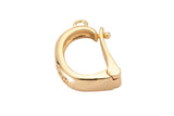 10x14mm 14K Gold Bail Enhancer Bracelet Necklace Jewelry Making Supply-2 pcs per order sku x1