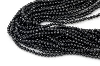 2mm Natural Spinel AAA Quality, 2mm size Faceted Round 15.5 inches Long strand- Tiny Beads- 1 strand or 20 or 100 strand- Wholesale Bulk